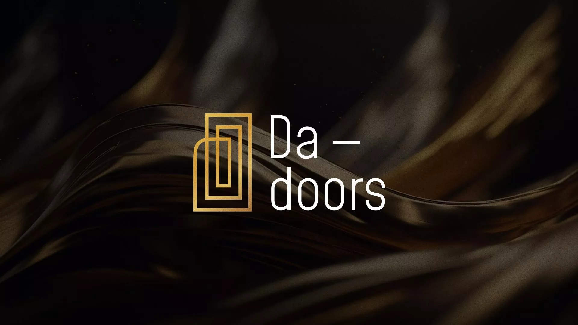 Разработка логотипа для компании «DA-DOORS» в Кодинске
